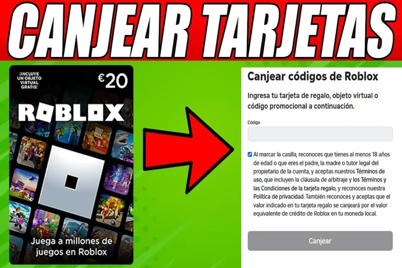 Cómo canjear códigos de Roblox: tarjetas regalo, códigos promocionales y objetos